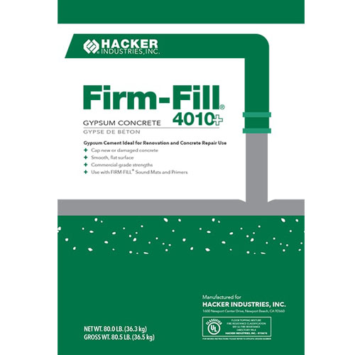 CAD Drawings BIM Models Hacker Industries, Inc. FIRM-FILL® 4010
