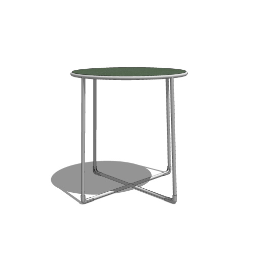 CAD Drawings BIM Models Forms+Surfaces Linia Side Table