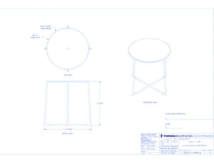 Linia Side Table