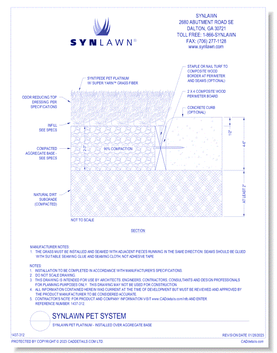 SYNLawn Pet Platinum