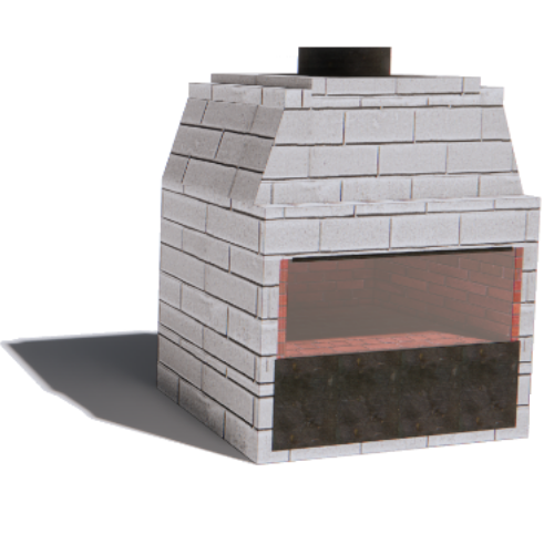 Isokern Gas Fireplace: Maximus Linear Series - 82L96 GFK