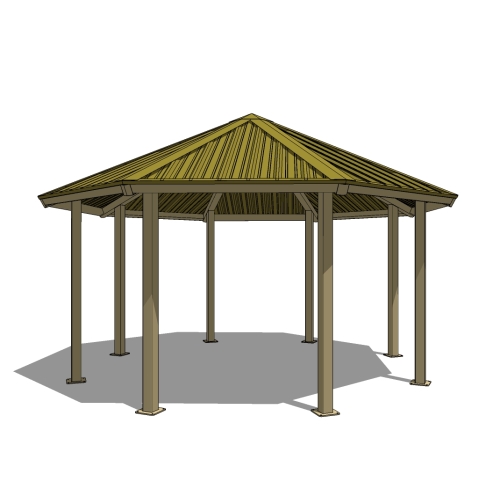 20' Octagonal Shelter