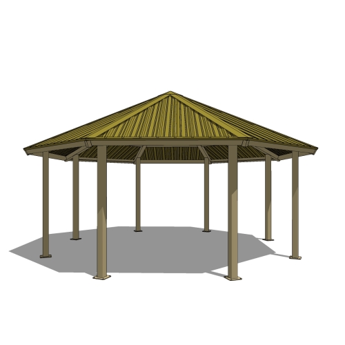 24' Octagonal Shelter