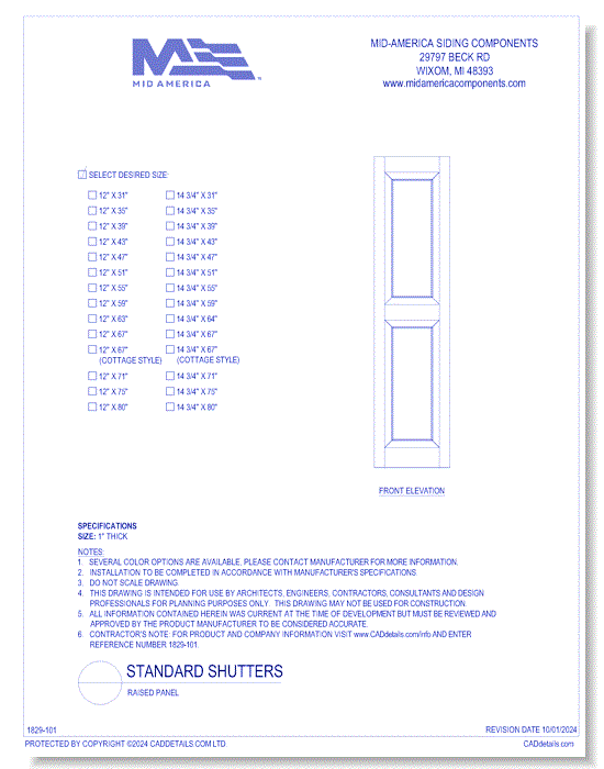 Raised Panel