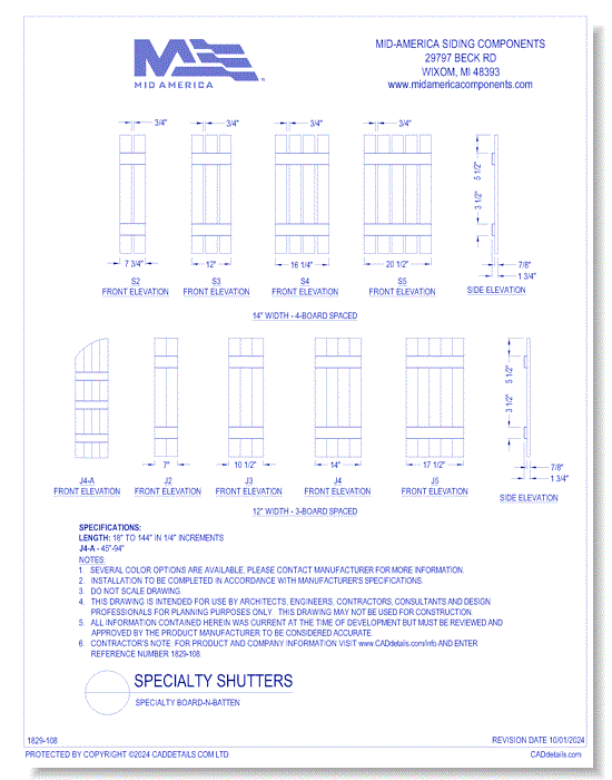 Specialty Board-N-Batten