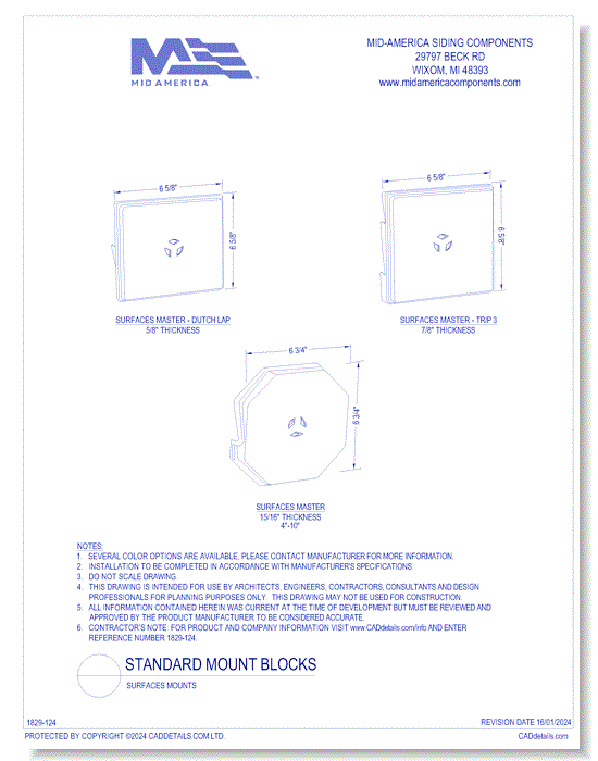 Surface Mounts