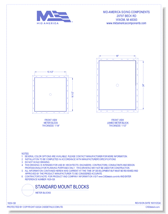 Meter Blocks