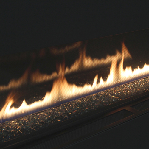 CAD Drawings BIM Models Spark Modern Fires Fire Ribbon Direct Vent 5' Fireplace (Model 60)