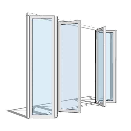 NanaWall® WA67: Aluminum Clad Wood Framed Folding System