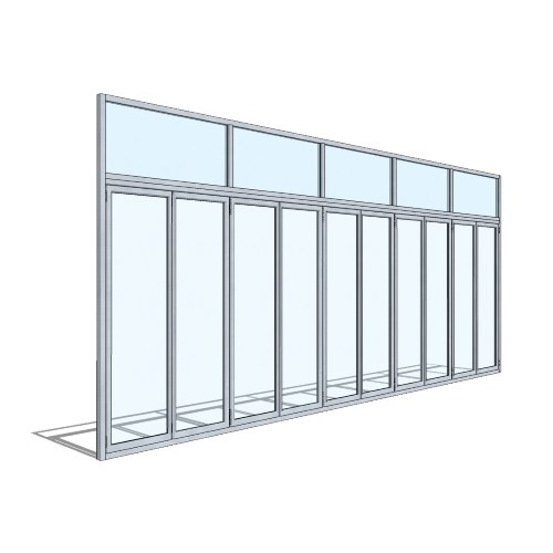 NanaWall® SL60: Thermally Broken Aluminum Framed Folding System