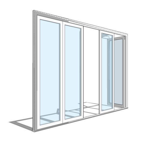 NanaWall® HSW60: Thermally Broken Aluminum Framed Single Track Sliding System