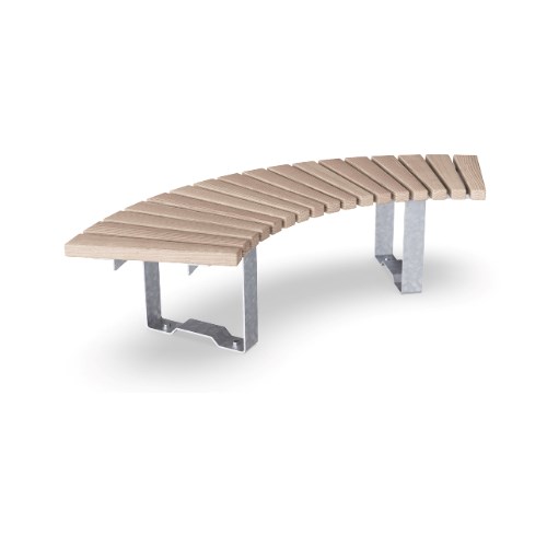 Rumba Bench, Curved 90°