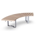 View Rumba Bench, Curved 90°