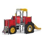 View Tractor with Slide & Stairs