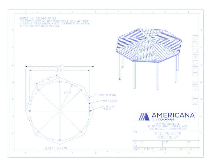 Shelters: Aztec With Louvered Cupola 16' 