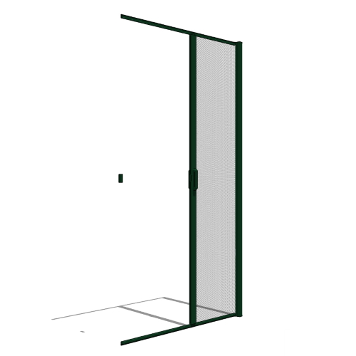 Retractable Door Screens: Magnet Latch - External Assembled