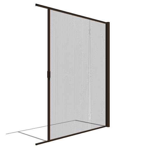 Manual Retractable Wall Screens: Recessed - External Assembled 