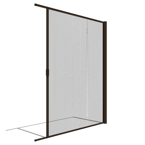 Manual Retractable Wall Screens: Recessed - External Assembled 