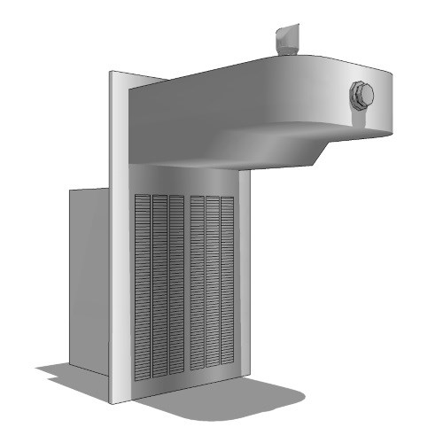 Model 1107L: Wall Mounted ADA Drinking Fountain