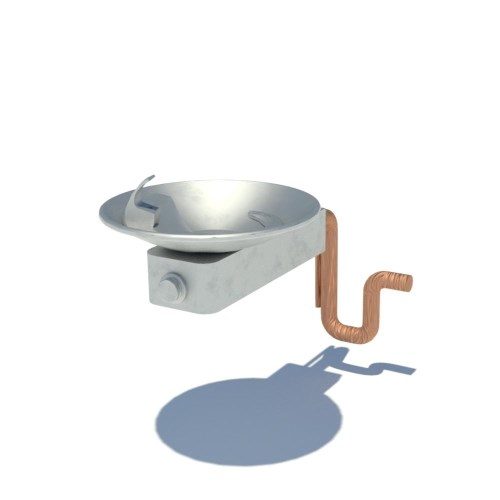 Model 1001MS/1001HPSMS/1001MSHO: Wall Mounted/Touchless Drinking Fountain
