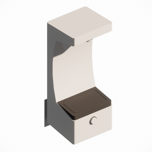 Model 3690: Outdoor Wall Mounted Bottle Filler