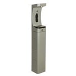 View Model 3610: ADA Outdoor Stainless Steel Pedestal Bottle Filler