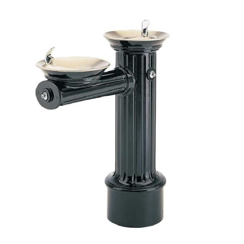 CAD Drawings Haws Corporation Model 3511FR: ADA Outdoor Freeze-Resistant Antique Style Pedestal Fountain