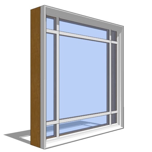 Premium Series™ Door Revit Object: Direct-Set Rectangle