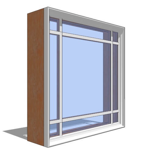 Premium Series™ Window Revit Object: Direct-Set / Rectangular