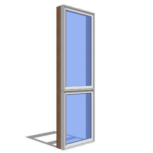 Premium Series™ Window Revit Object: Awning Picture Combination - 1 Wide