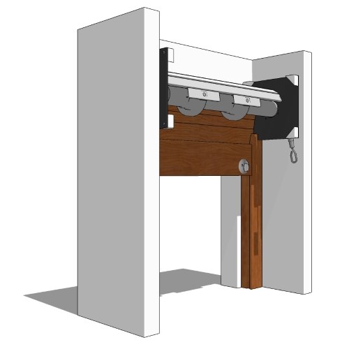 Roll-Up Doors: Between Wall Mount on Face of Lintel