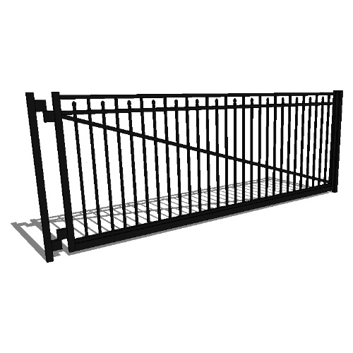 Double Gate Industrial Canterbury 3-CH 54" (GTD192IC543)