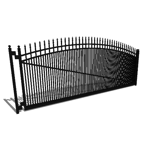 Single Gate Industrial Victoria Quad 03 Arch 3-CH (GT03D192RV603-02)