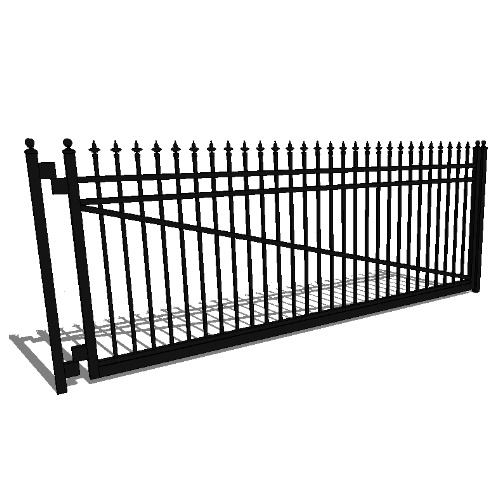 Single Gate Industrial Victoria Quad 3-CH (GTD192RV603-02)