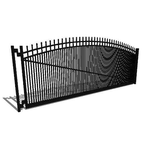 Single Gate Industrial Belmont 03 Arch 3-CH (GT###)