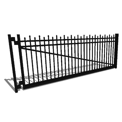 Single Gate Residential Hamilton 3-CH (GTD192RH603)