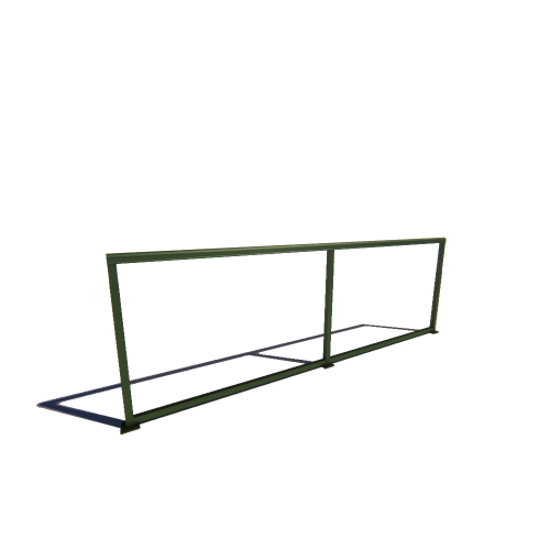 Durarail Aluminum Railing System - Glass: Revit Template