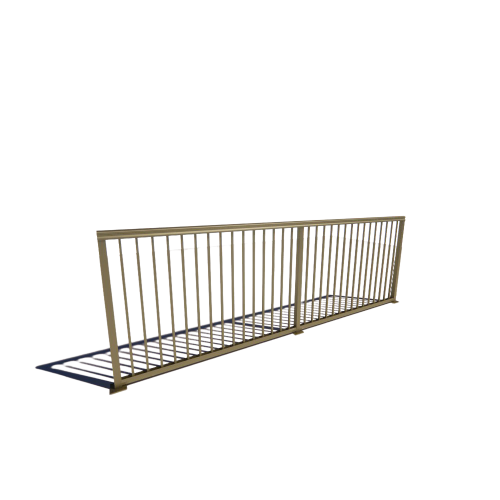 Durarail Aluminum Railing System - Picket Component: Revit Template