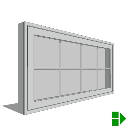 Impervia Series: Awning Window, Fixed Unit
