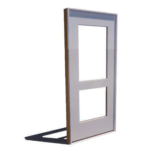 Reserve Series Traditional: Commercial Single Door, Hinged, Right Hand Unit