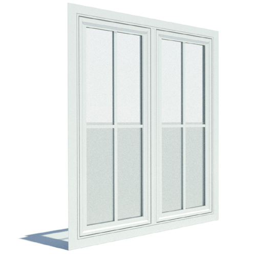 250 Series: Casement Window, Vent Unit, Twin