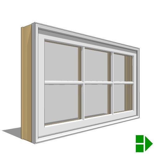 Reserve Series Traditional: Awning Window, Vent Unit