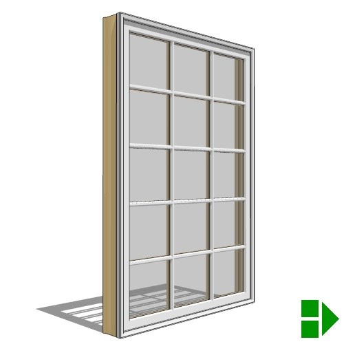 Reserve Series Traditional: Casement Window, Fixed Unit