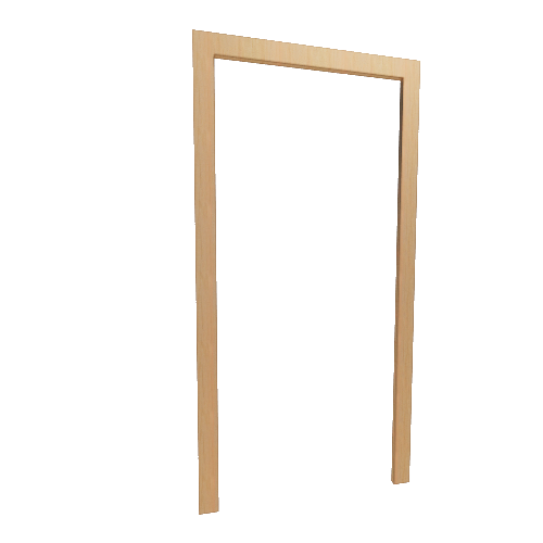 Door Trim - Wood: Flat Casing
