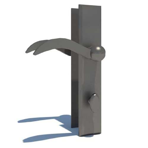 CAD Drawings BIM Models Pella Corporation Rustic Door Hardware - Rustiek