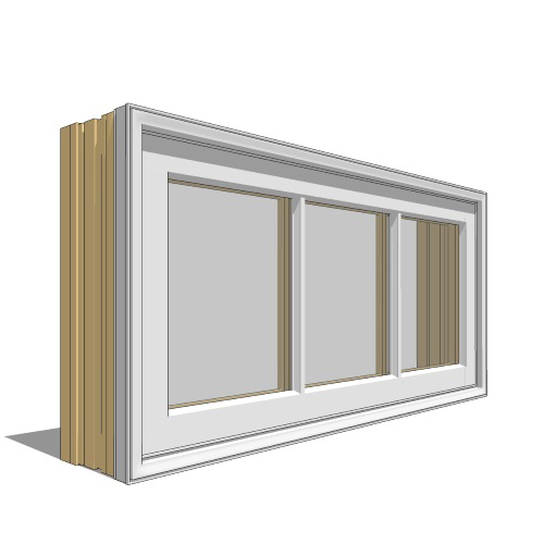 CAD Drawings BIM Models Pella Corporation Pella Reserve, Clad, Wood, In-Swing Window, Single, Transom