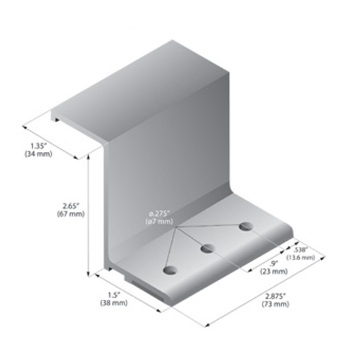 CAD Drawings S-5! Metal Roof Innovations, Ltd.  VersaBracket™ 67