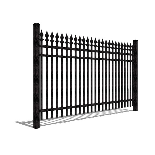 Industrial Fence Style 101 - 48 In. height