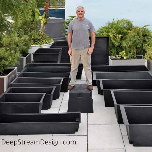 CAD Drawings DeepStream Designs Planter Liners with Advanced Drainage