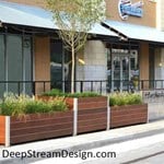 View Planters for Streetscapes, Parks, and Urban Plazas
